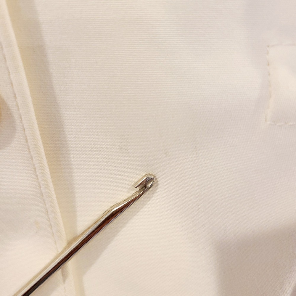 Akris Punto Cream White Cinched Drawstring Waist Peplum Blazer Jacket Size 6 - Picture 7 of 13